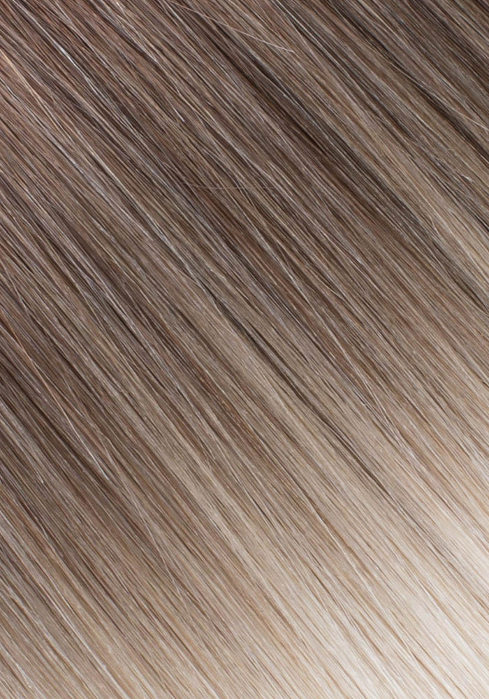 Infinity Weft 24" Dark Brown/Creamy Blonde #2/#24 Ombre