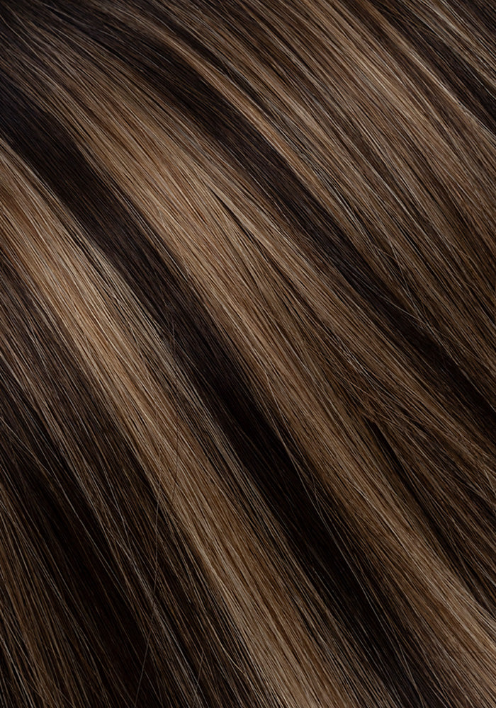 BELLAMI x ERIC VAUGHN Flex Weft 24" Chocolate Almond Crunch #1C/18/46 Highlights