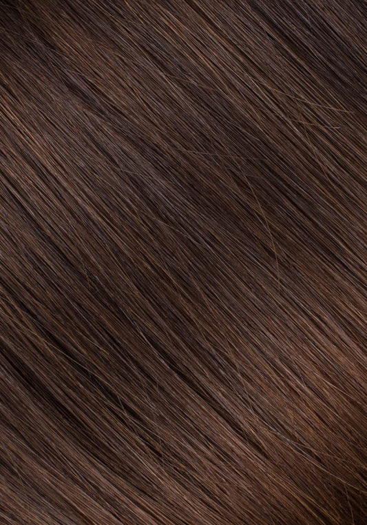 BELLAMI Professional Flex Weft 20" 145g Chocolate mahogany #1B/#2/#4 Sombre Hair Extensions