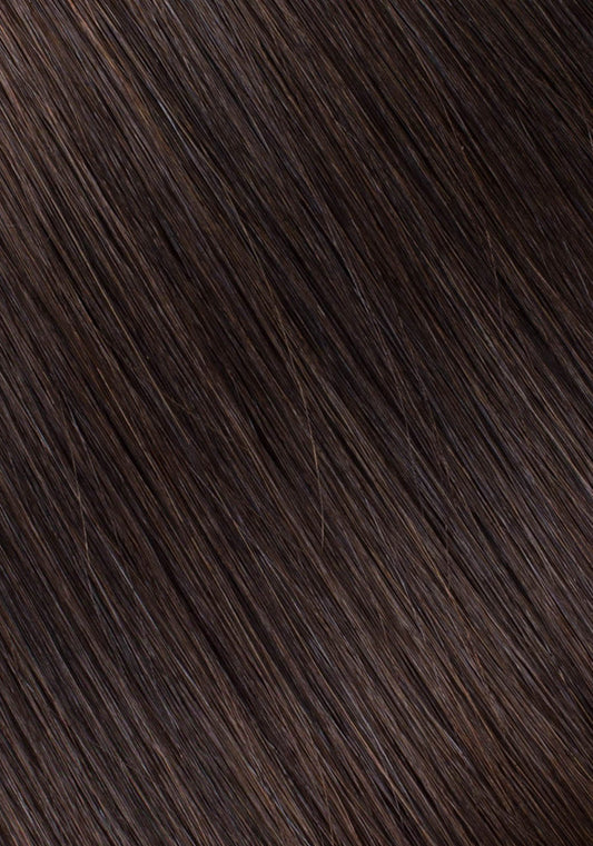 Infinity Weft 16" Dark Brown #2 Natural