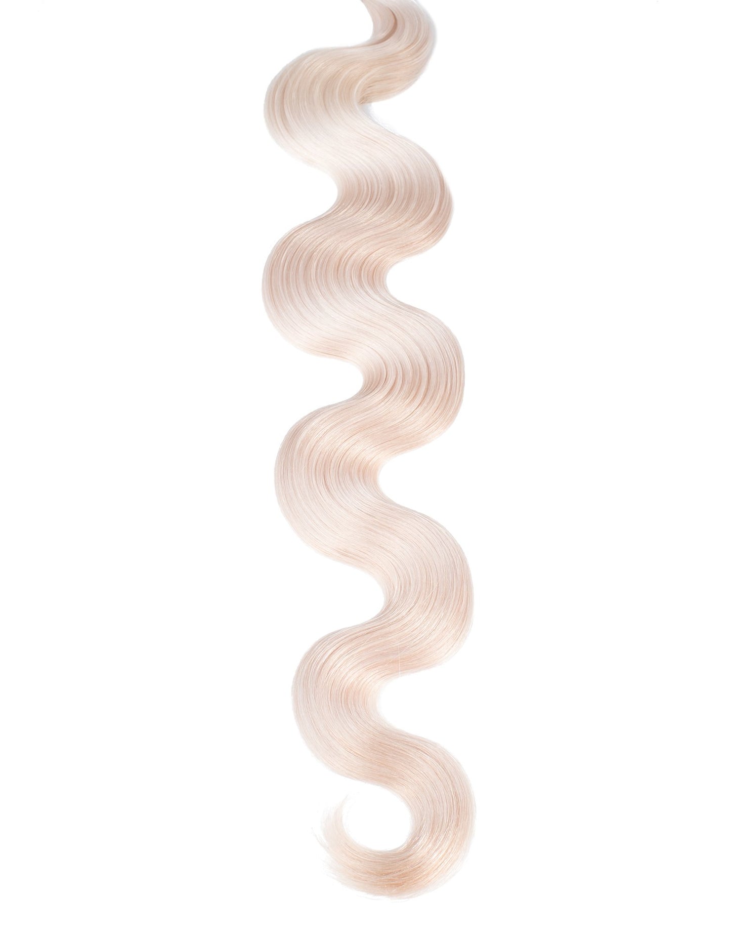 BELLAMI Professional Keratin Tip 16" 25g Ash Blonde #60 Natural Body Wave Hair Extensions