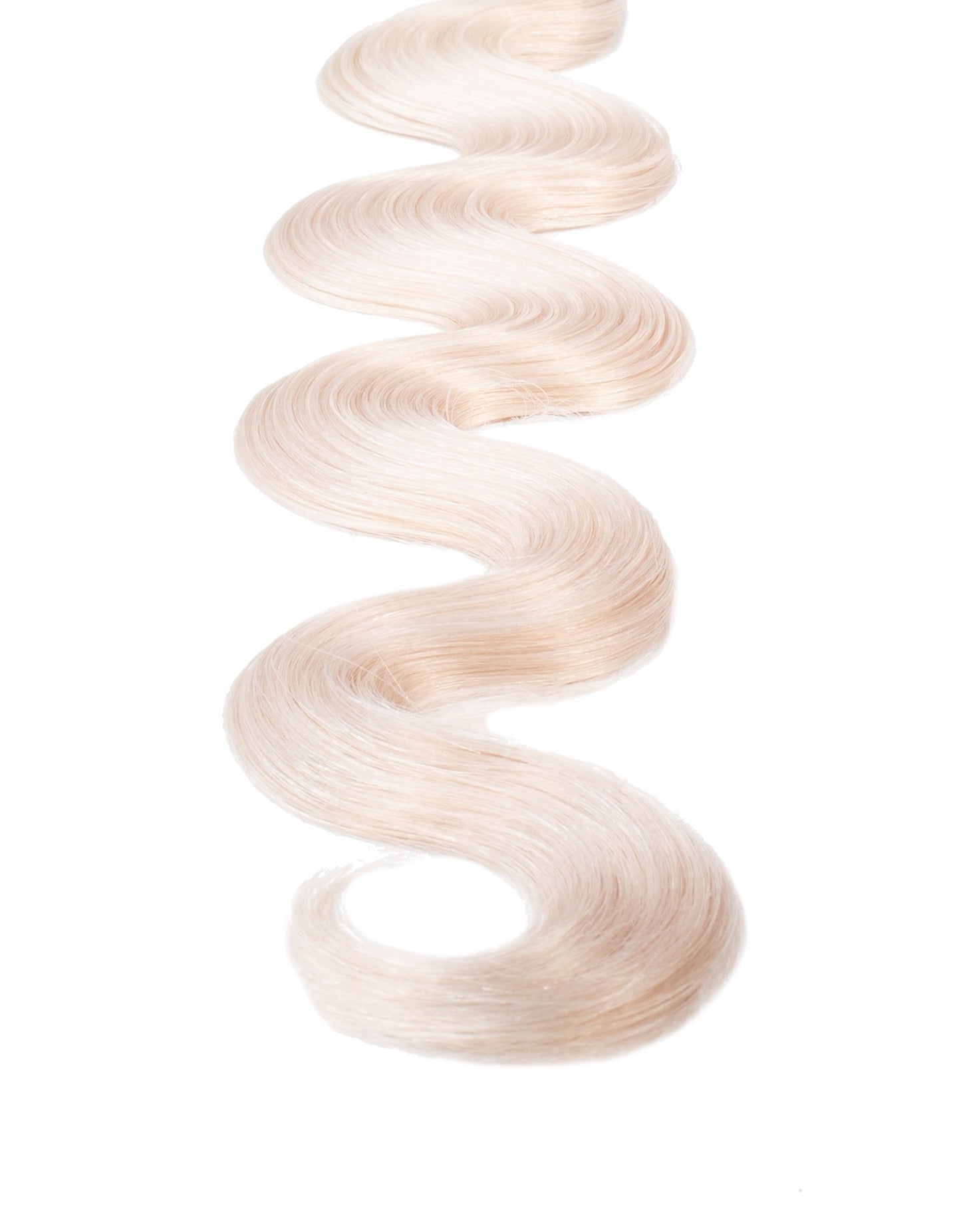 BELLAMI Professional Keratin Tip 20" 25g Ash Blonde #60 Natural Body Wave Hair Extensions