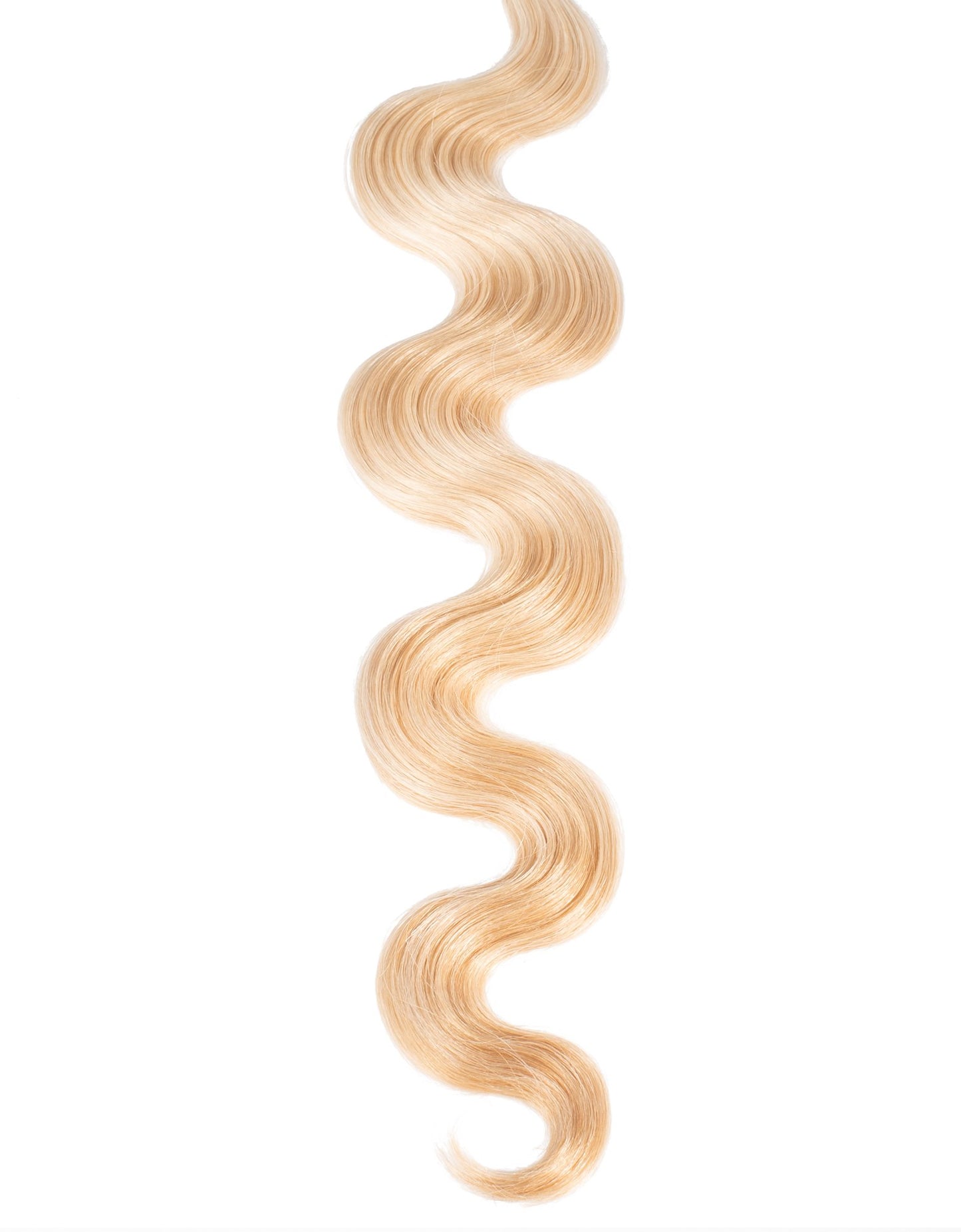 BELLAMI Professional Keratin Tip 18" 25g Butter Blonde #10/#16/#60 Natural Body Wave Hair Extensions