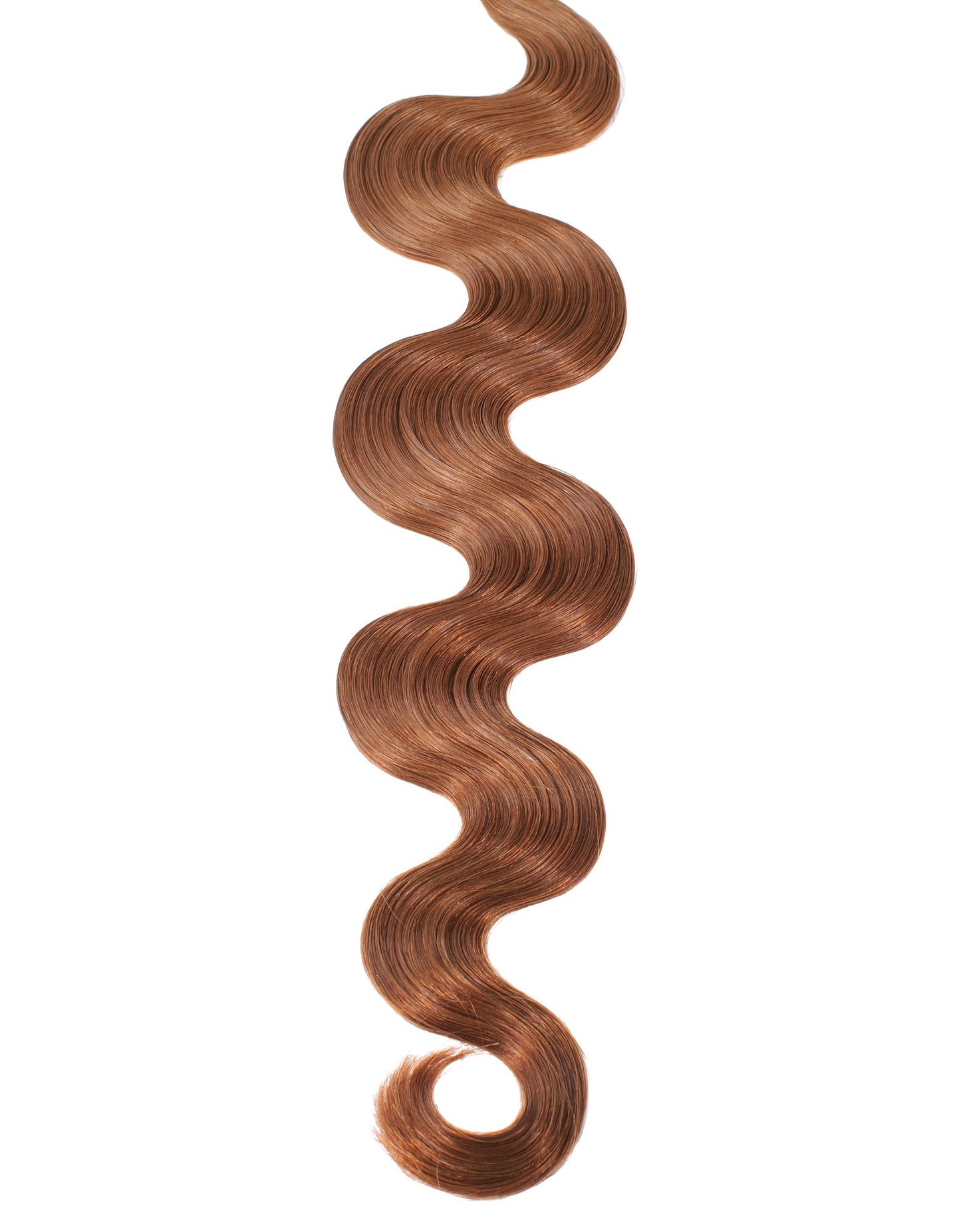 BELLAMI Professional I-Tips 16" 25g Chestnut Brown #6 Natural Body Wave Hair Extensions