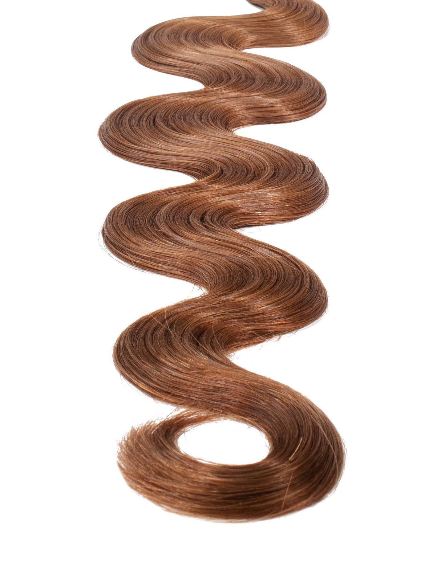 BELLAMI Professional Keratin Tip 22" 25g Chestnut Brown #6 Natural Body Wave Hair Extensions