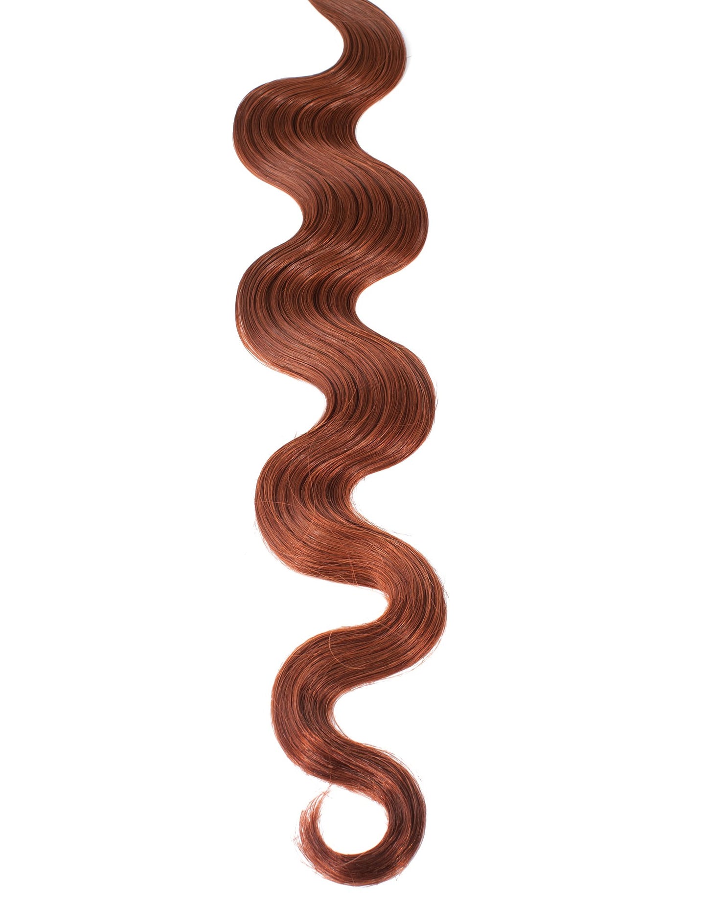 BELLAMI Professional Keratin Tip 16" 25g Dark Chestnut Brown #10 Natural Body Wave Hair Extensions