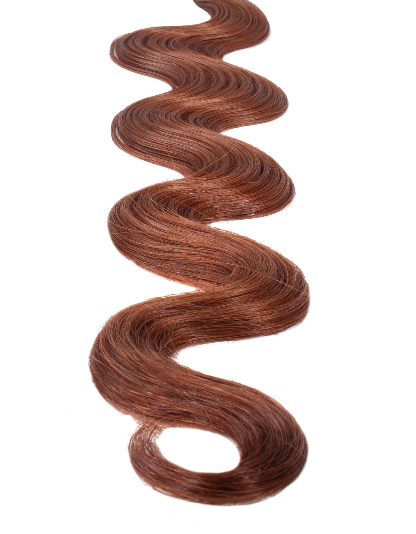 BELLAMI Professional Keratin Tip 18" 25g Dark Chestnut Brown #10 Natural Body Wave Hair Extensions