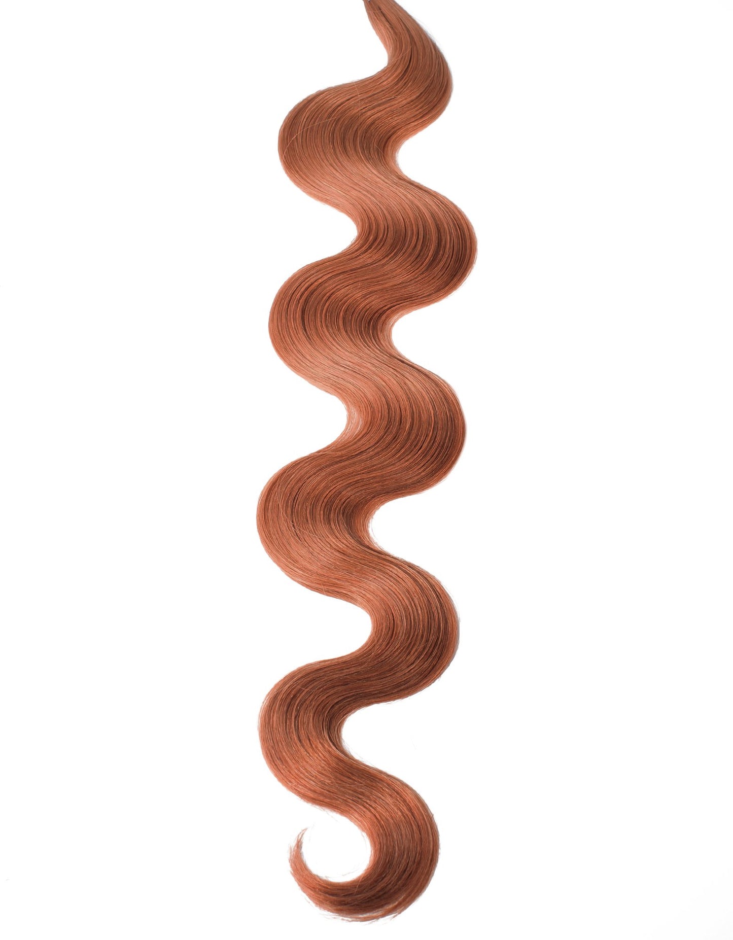 BELLAMI Professional Keratin Tip 20" 25g Ginger #30 Natural Body Wave Hair Extensions