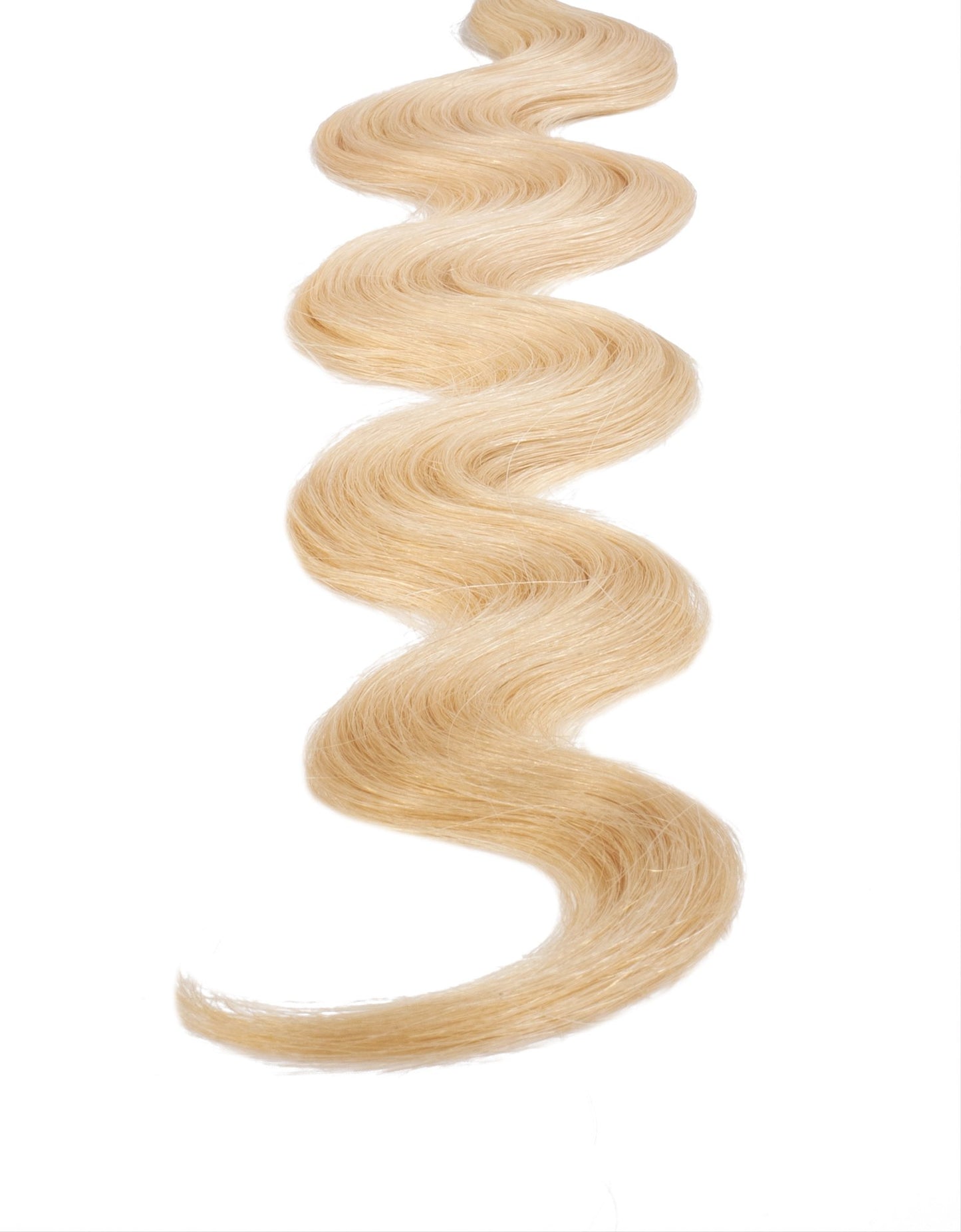 BELLAMI Professional Keratin Tip 16" 25g Golden Blonde #610 Natural Body Wave Hair Extensions