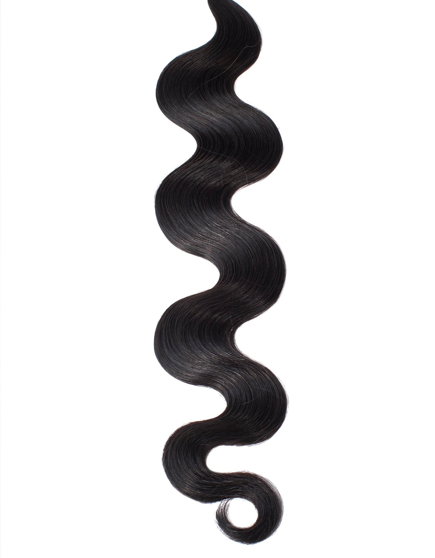 BELLAMI Professional I-Tips 16" 25g Off Black #1B Natural Body Wave Hair Extensions