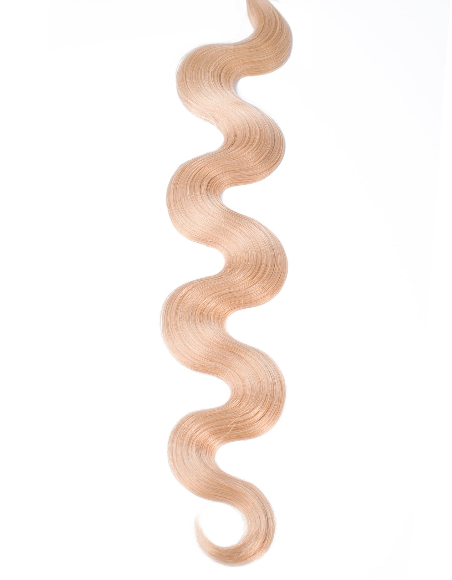 BELLAMI Professional Keratin Tip 20" 25g Strawberry Blonde #27 Natural Body Wave Hair Extensions
