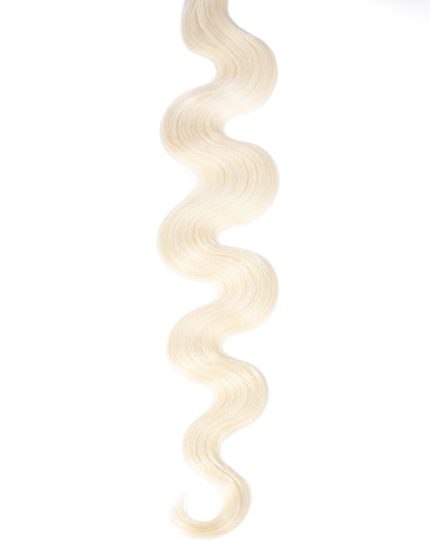 BELLAMI Professional Tape-In 18" 50g White Blonde #80 Natural Body Wave Hair Extensions