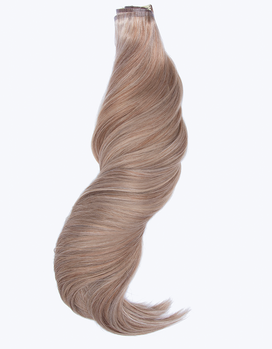 BELLAMI Silk Seam 180g 20" Ash Bronde Marble Blend Hair Extensions