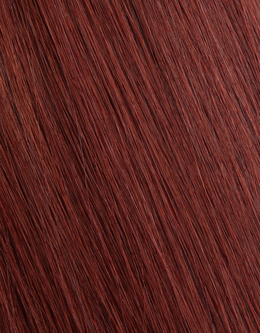 BELLAMI Silk Seam 50g 18" Volumizing Weft Straight Cinnamon Mocha