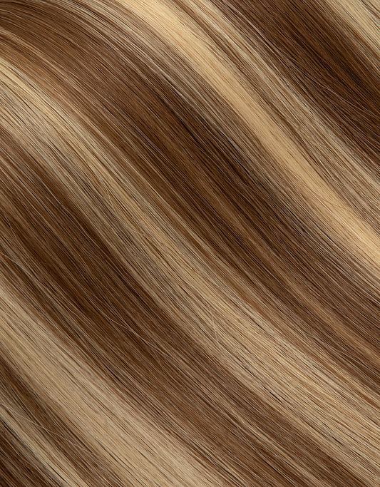 BELLAMI Professional Flex Weft 24" 175g Caramel Crunch #6/6/18 Eric Vaughn Piano Blends