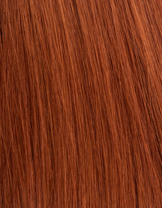 BELLAMI Professional Hand-Tied Weft 20" 72g Spiced Crimson #570 Natural