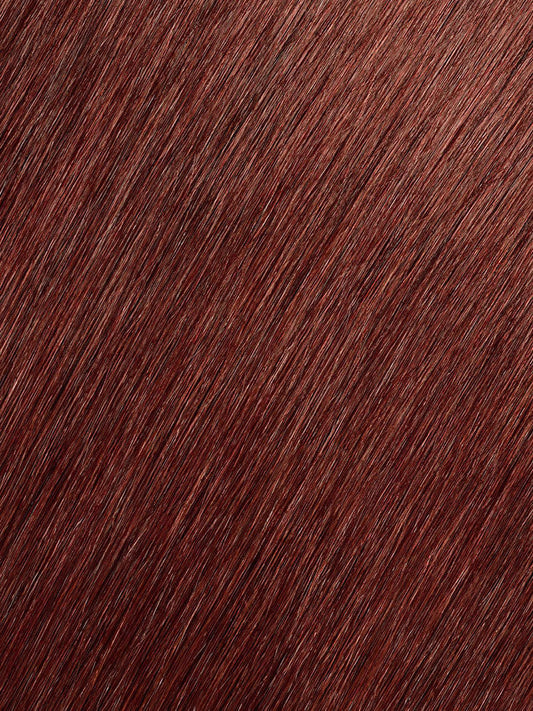 BELLAMI Professional Flex Weft 20" 145g Dark Maple Brown #530 Natural Hair Extensions