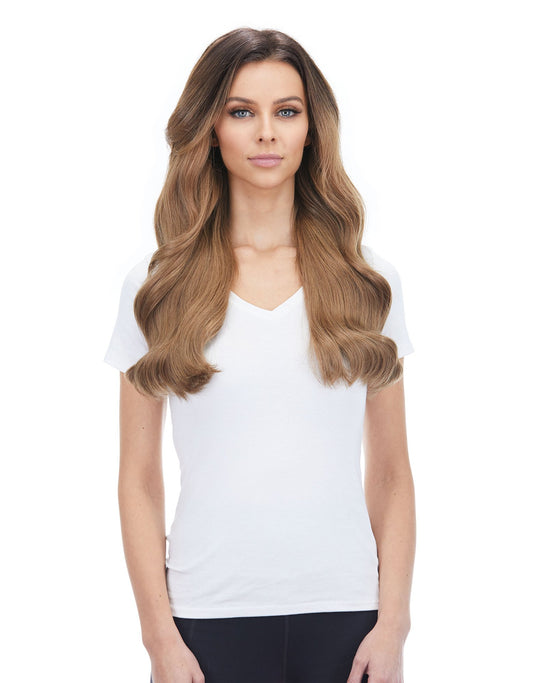 BELLAMI Silk Seam 180g 20" Ash Brown (8) Hair Extensions