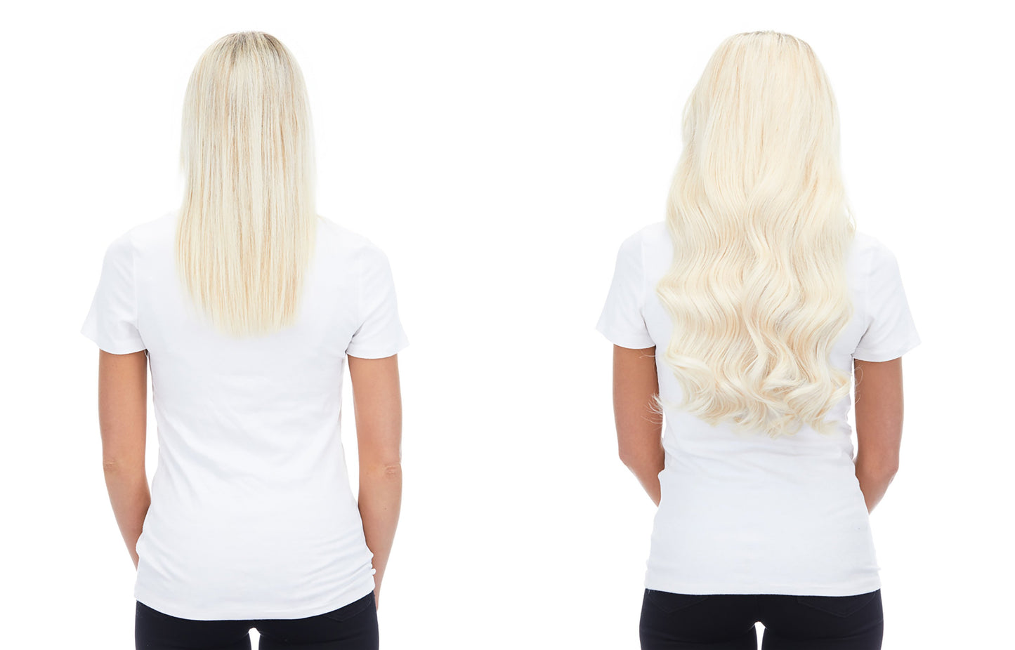 BELLAMI Silk Seam 180g 20" Ash Blonde (60) Hair Extensions