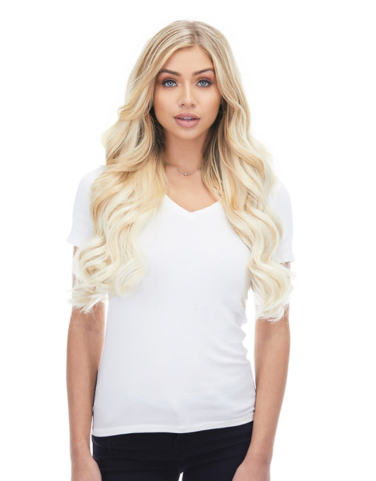 BELLAMI Silk Seam 180g 20" Platinum Blonde (80) Hair Extensions