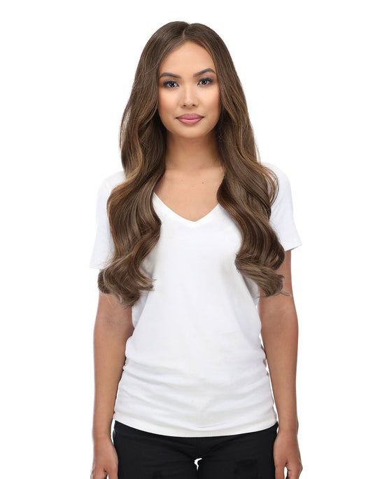 BELLAMI Silk Seam 180g 20" Walnut Brown (3) Hair Extensions